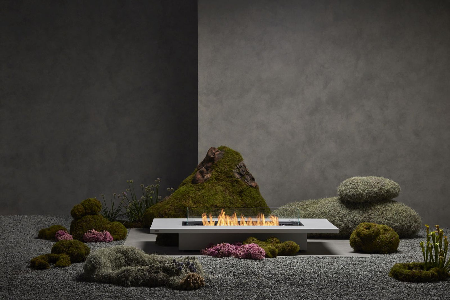 EcoSmart Fire - Daiquiri 70 - Fire Pit Table - Bone