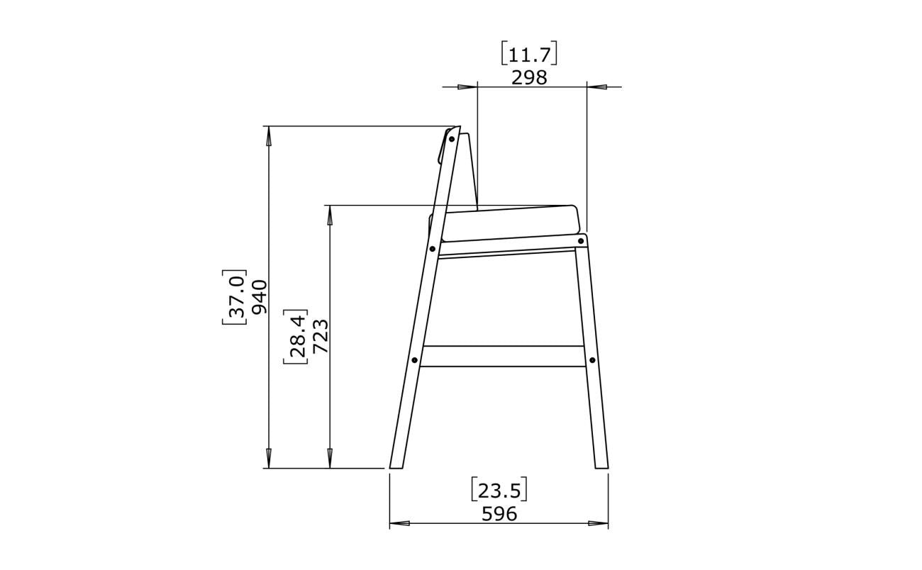 Sit B19 Chair - Indoor and Outdoor Chair