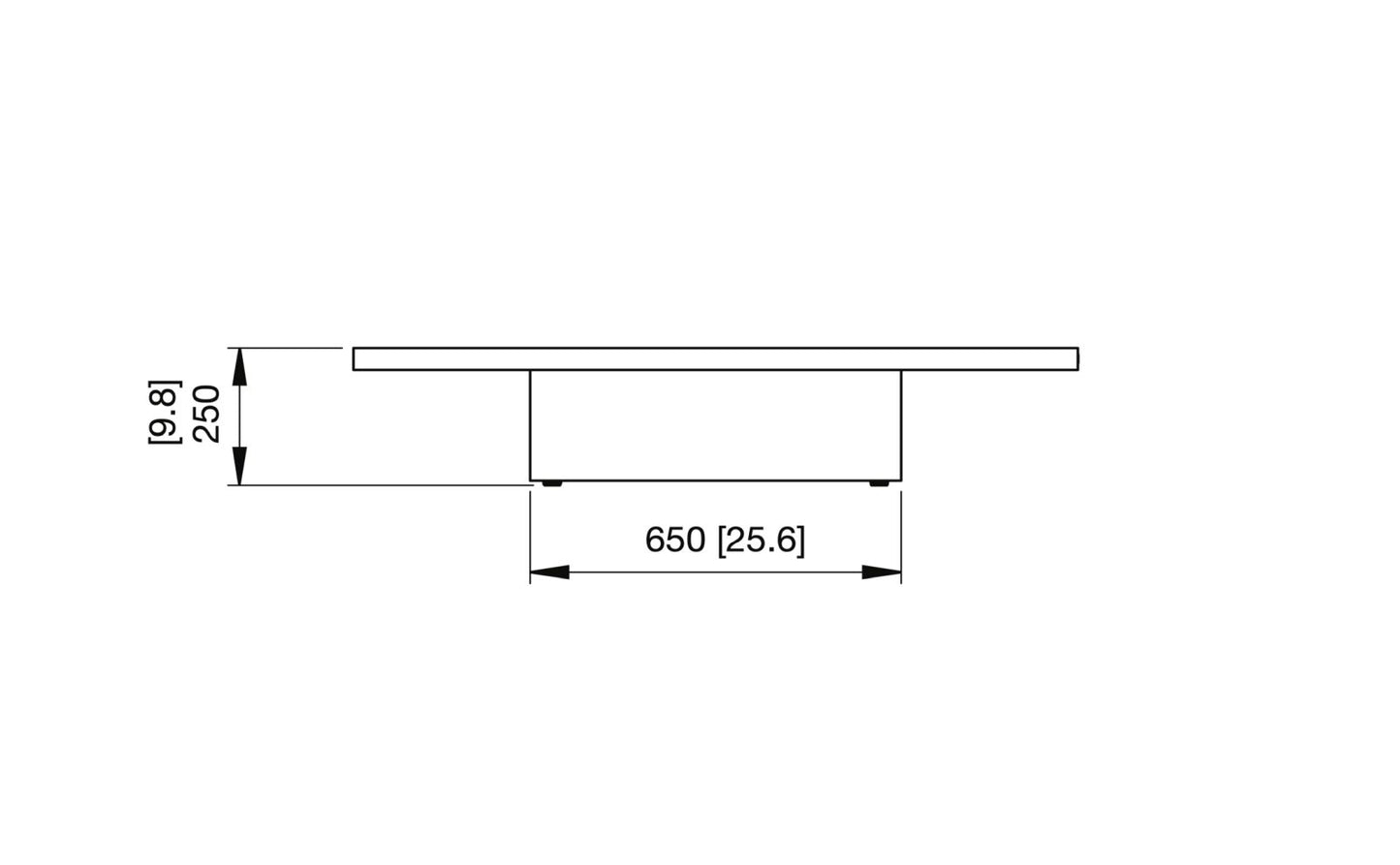EcoSmart Fire - Vertigo 50 - Fire Pit Table - Natural