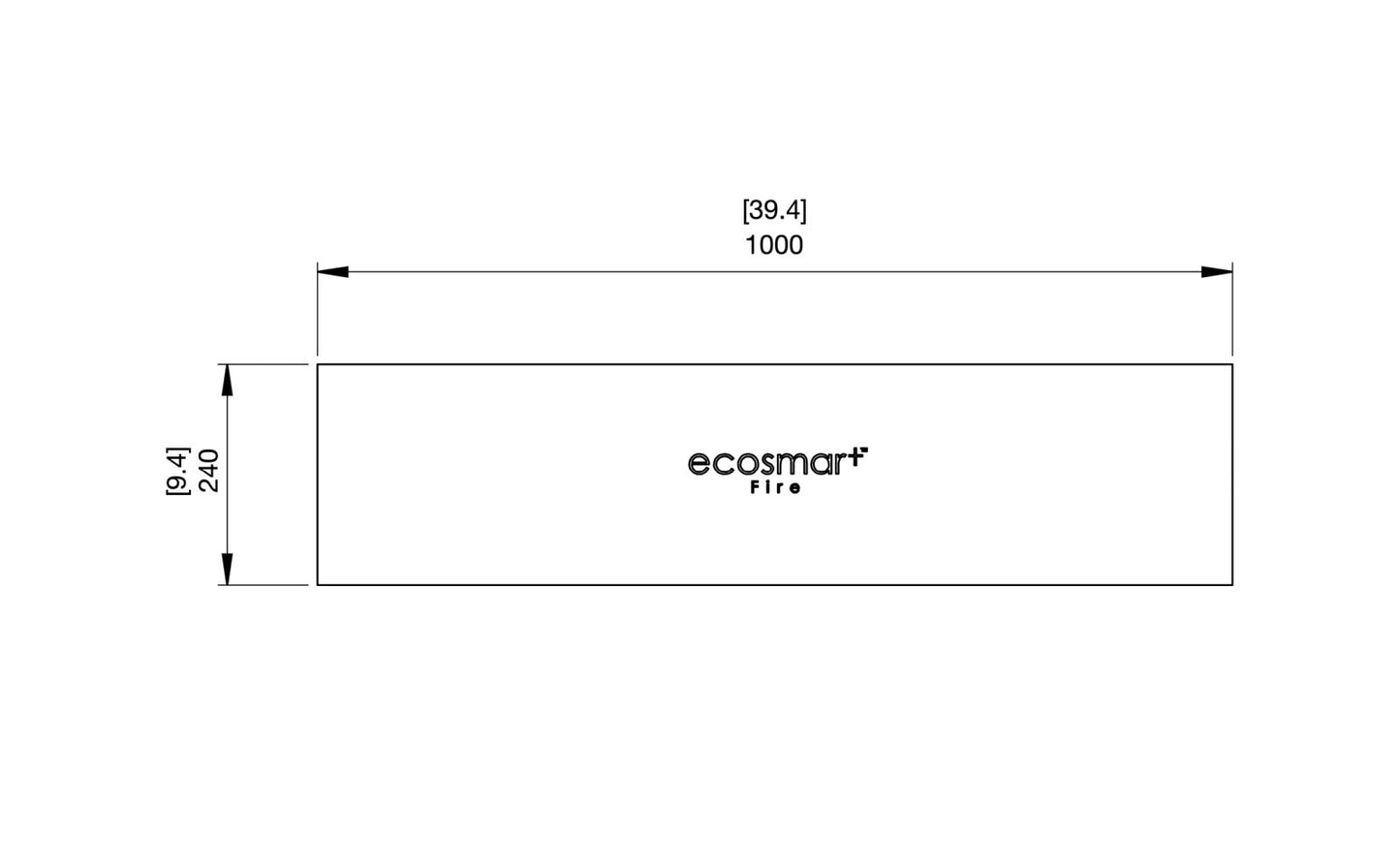 EcoSmart Fire - XL900 Burner Cover