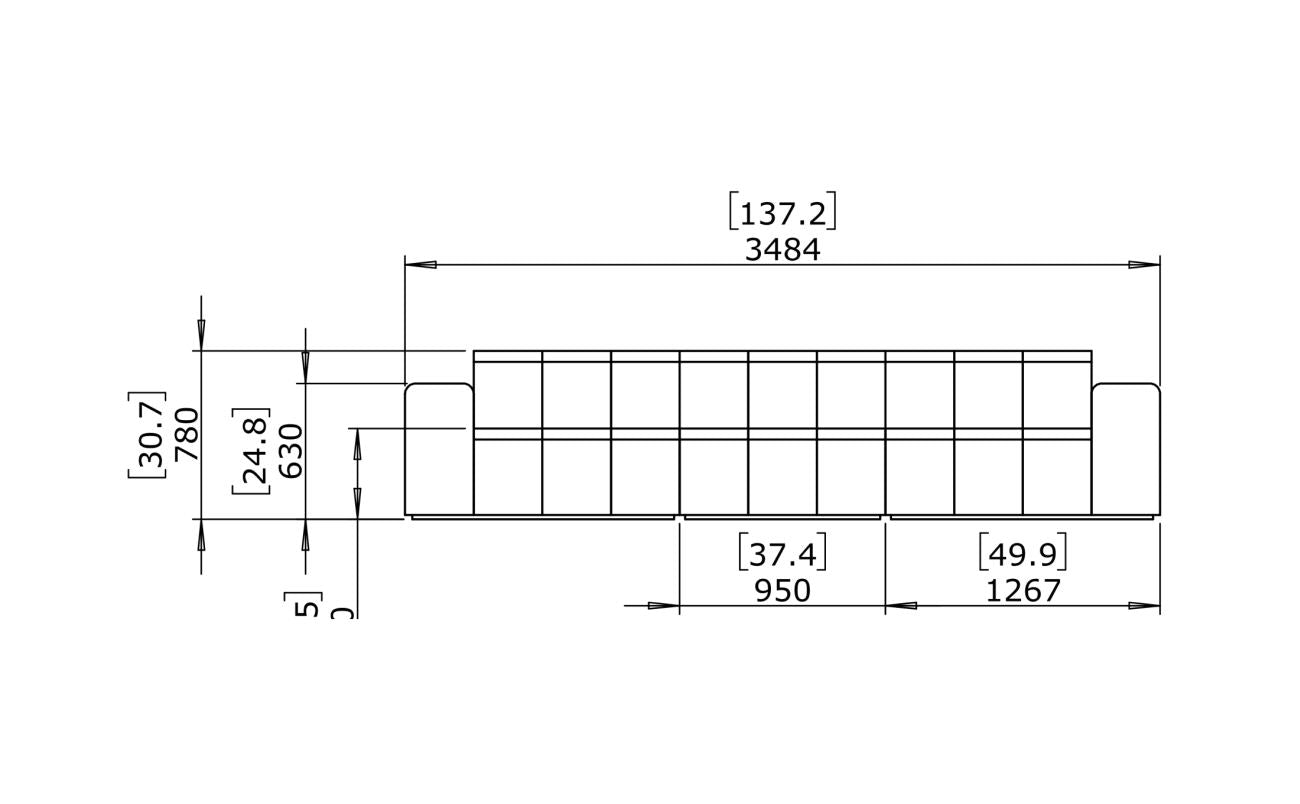Connect Modular 3 Sofa - Indoor and Outdoor Modular Sofa