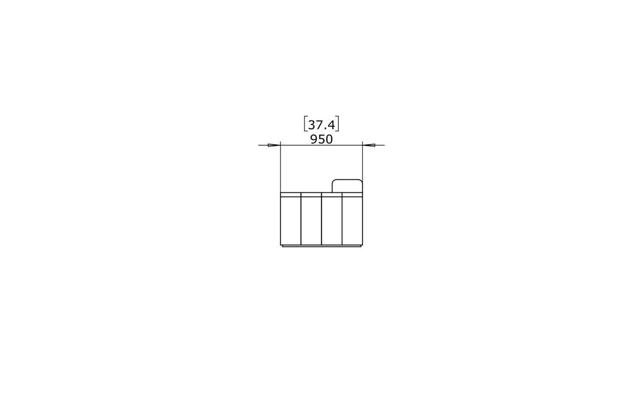 Connect Modular 4 Sofa - Indoor and Outdoor Modular Sofa