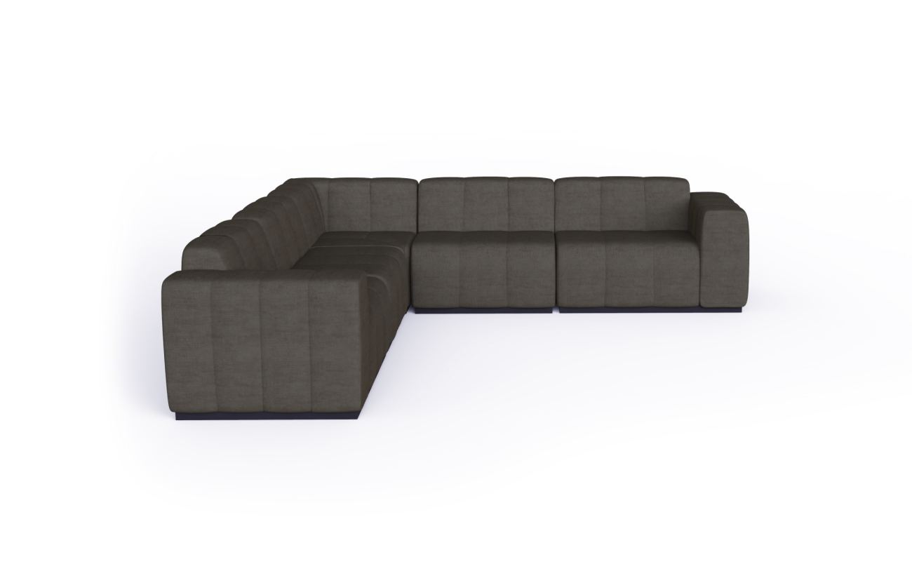 Connect Modular 5 L-Sectional - Indoor and Outdoor Modular Sofa