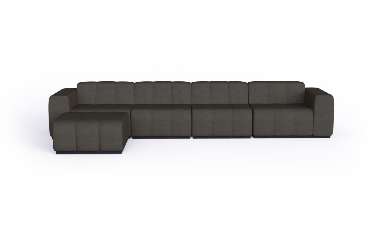 Connect Modular 5 Sofa Chaise - Indoor and Outdoor Modular Sofa