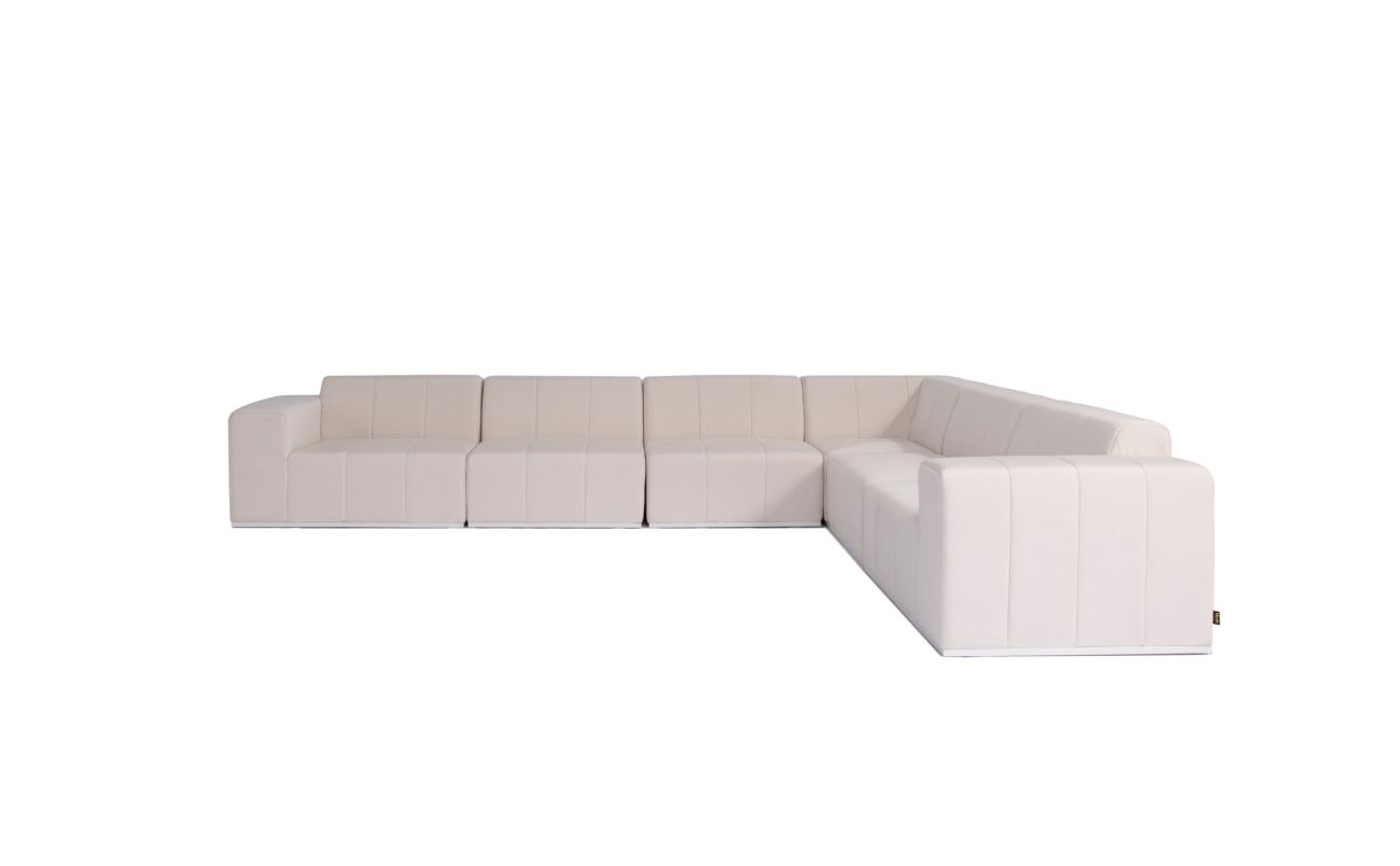 Connect Modular 6 L-Sectional - Indoor and Outdoor Modular Sofa