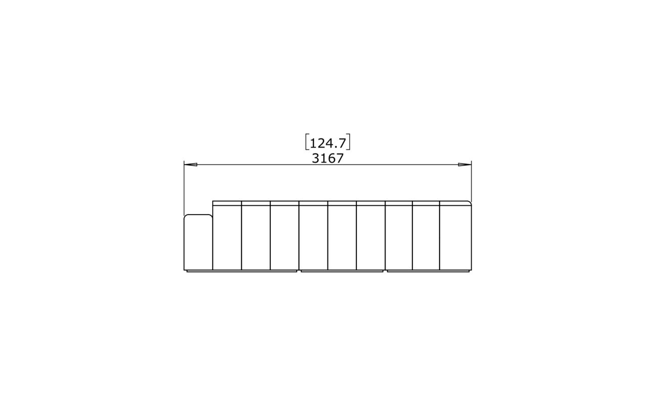 Connect Modular 8 U-Sofa Sectional - Indoor and Outdoor Modular Sofa