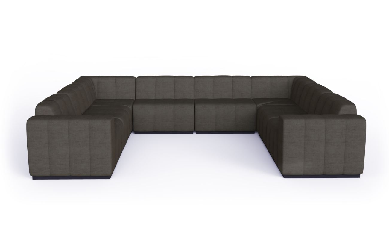 Connect Modular 8 U-Sofa Sectional - Indoor and Outdoor Modular Sofa