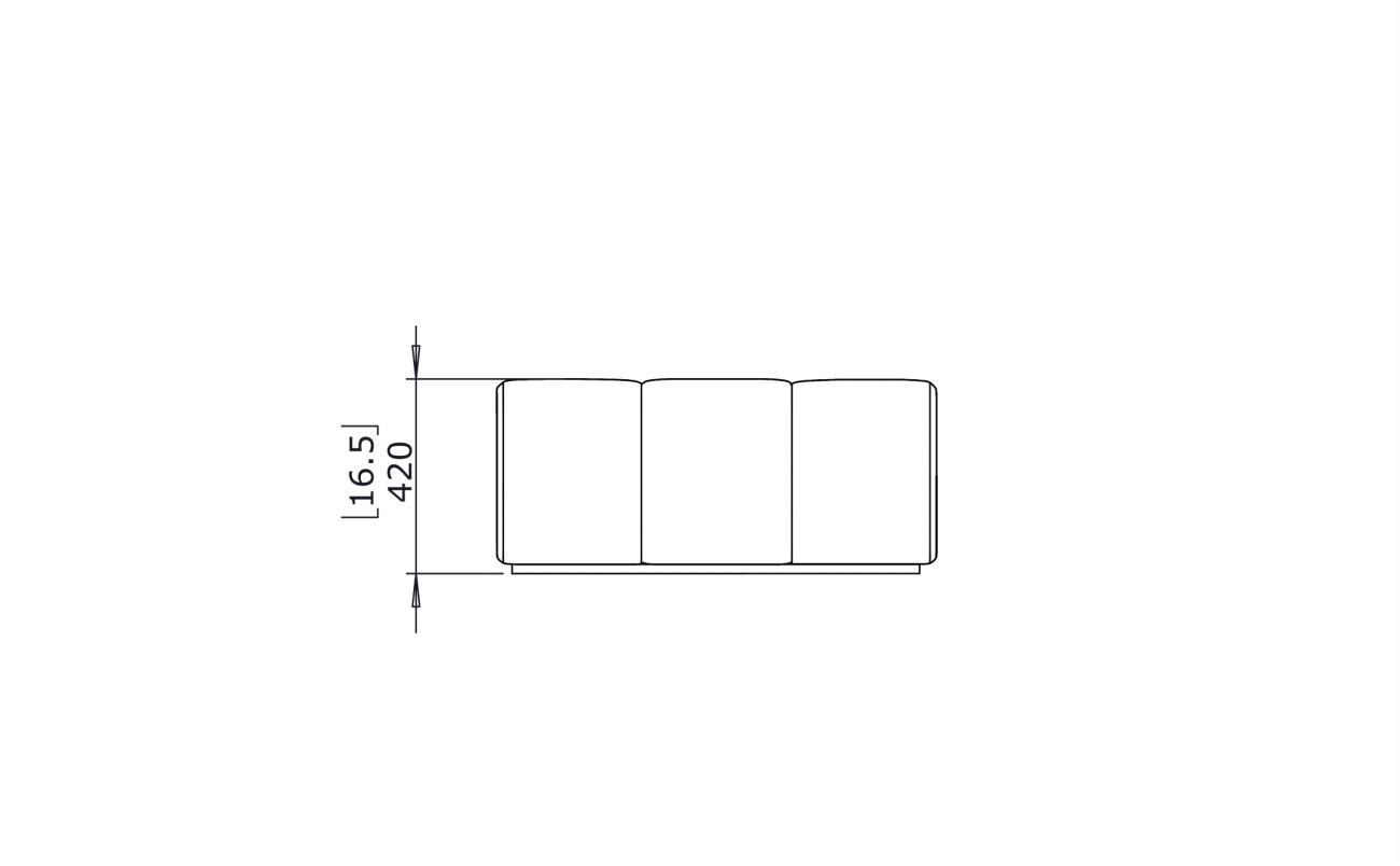 Connect O37 - Indoor and Outdoor Modular Sofa