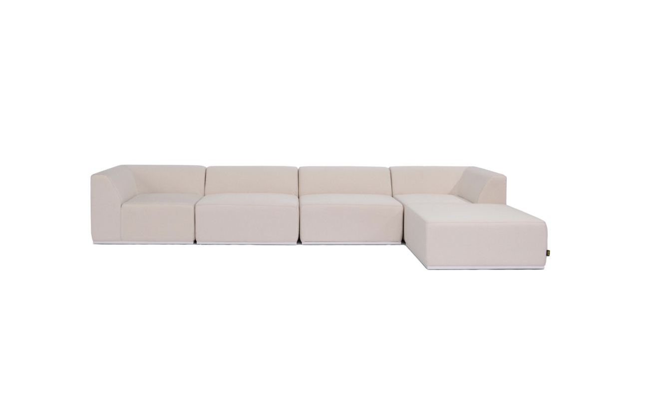 Relax Modular 5 Sofa Chaise - Indoor and Outdoor Modular Sofa