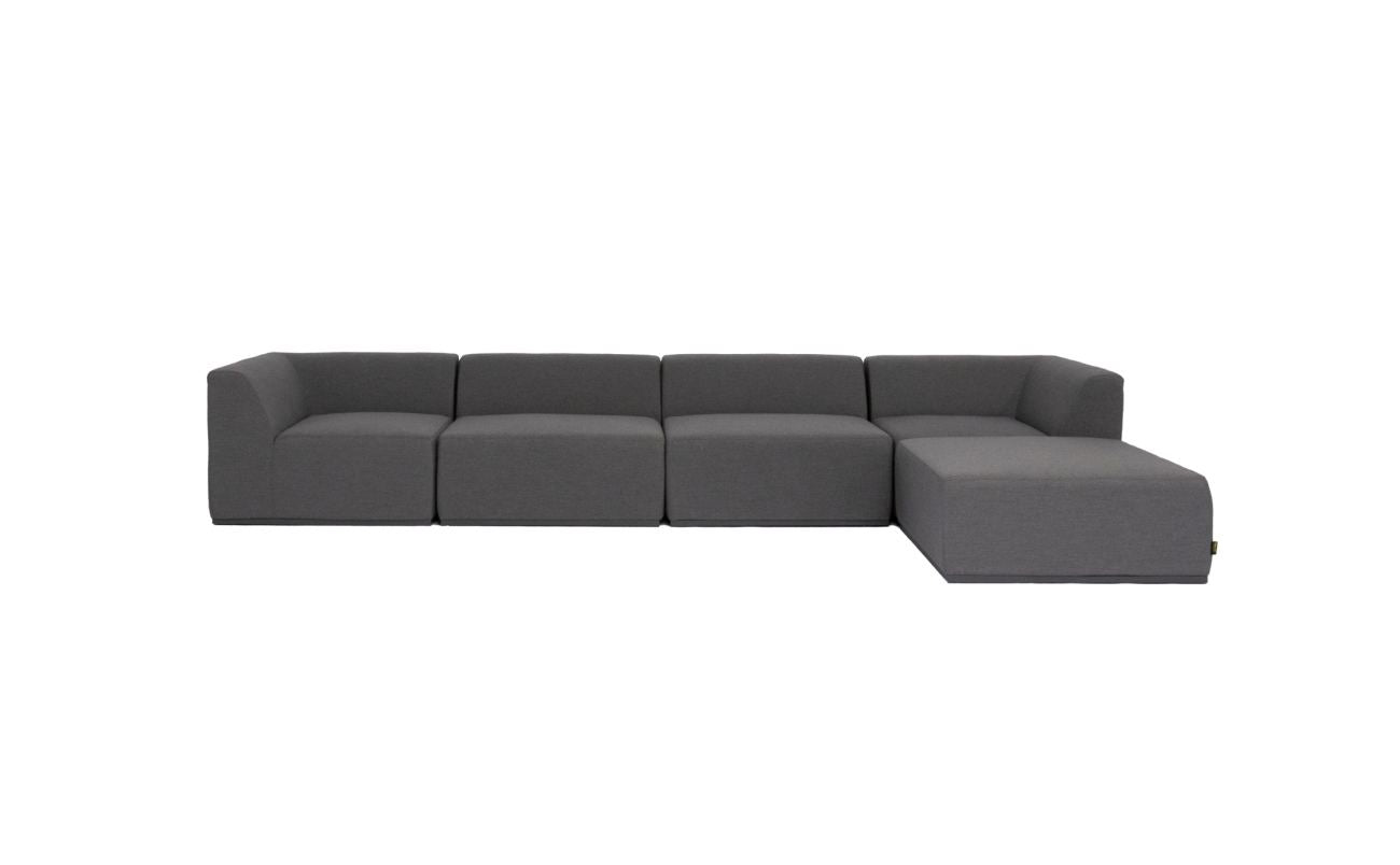 Relax Modular 5 Sofa Chaise - Indoor and Outdoor Modular Sofa