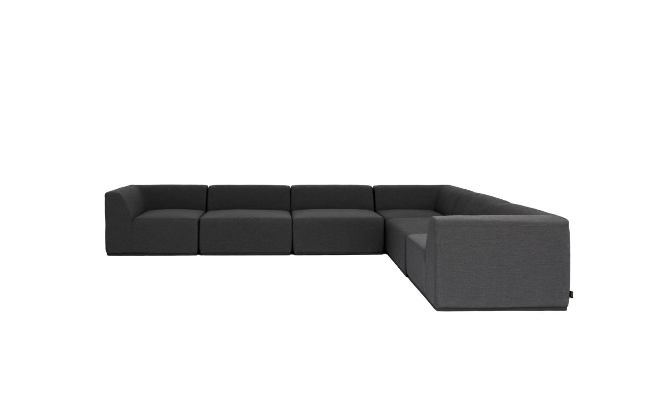 Relax Modular 6 L-Sectional - Indoor and Outdoor Modular Sofa