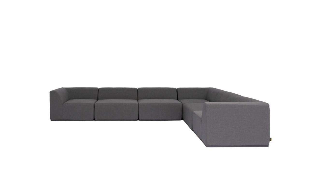 Relax Modular 6 L-Sectional - Indoor and Outdoor Modular Sofa