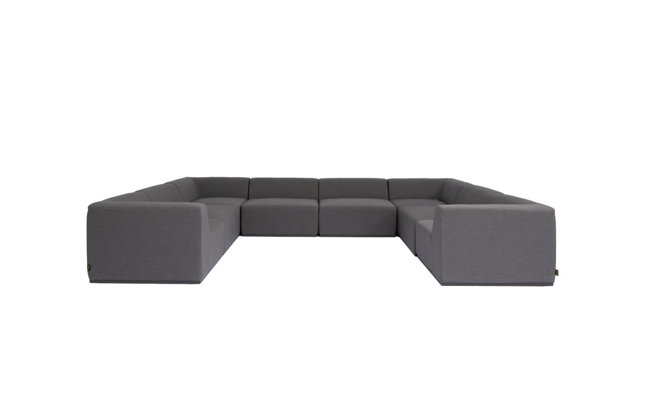 Relax Modular 8 U-Sofa Sectional - Indoor and Outdoor Modular Sofa