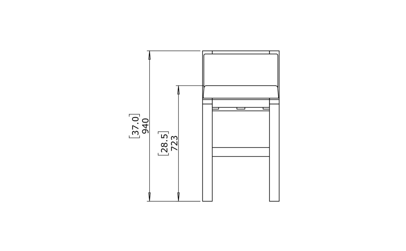 Sit B19 Chair - Indoor and Outdoor Chair