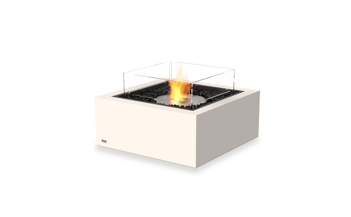 EcoSmart Fire - Base 30 - Gas Fire Pit Table - Bone