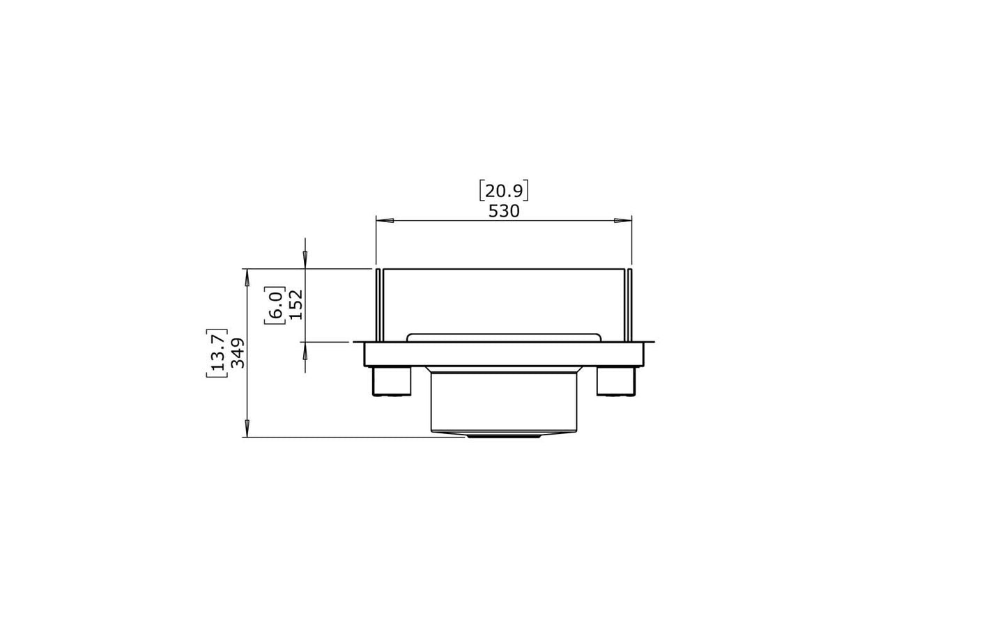 EcoSmart Fire - Square 22 - Gas Fire Pit Kit - Black