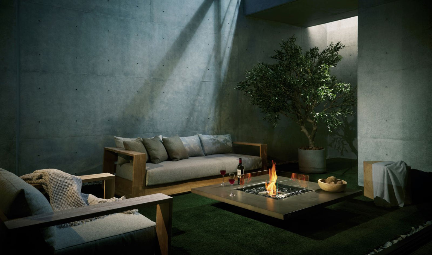 EcoSmart Fire - Vertigo 50 - Fire Pit Table - Natural