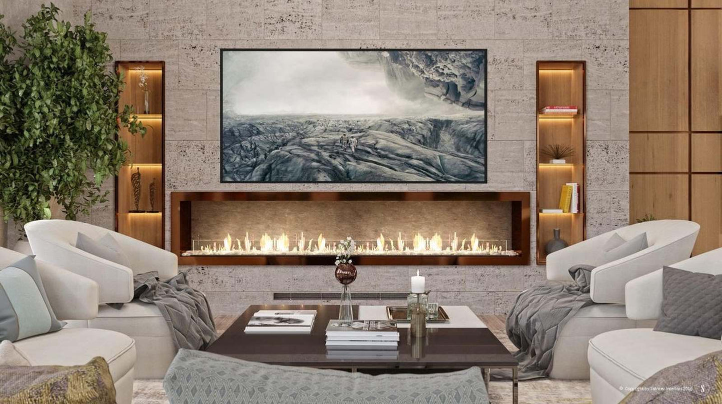 EcoSmart Fire - XL900 - Ethanol Burner - Stainless Steel