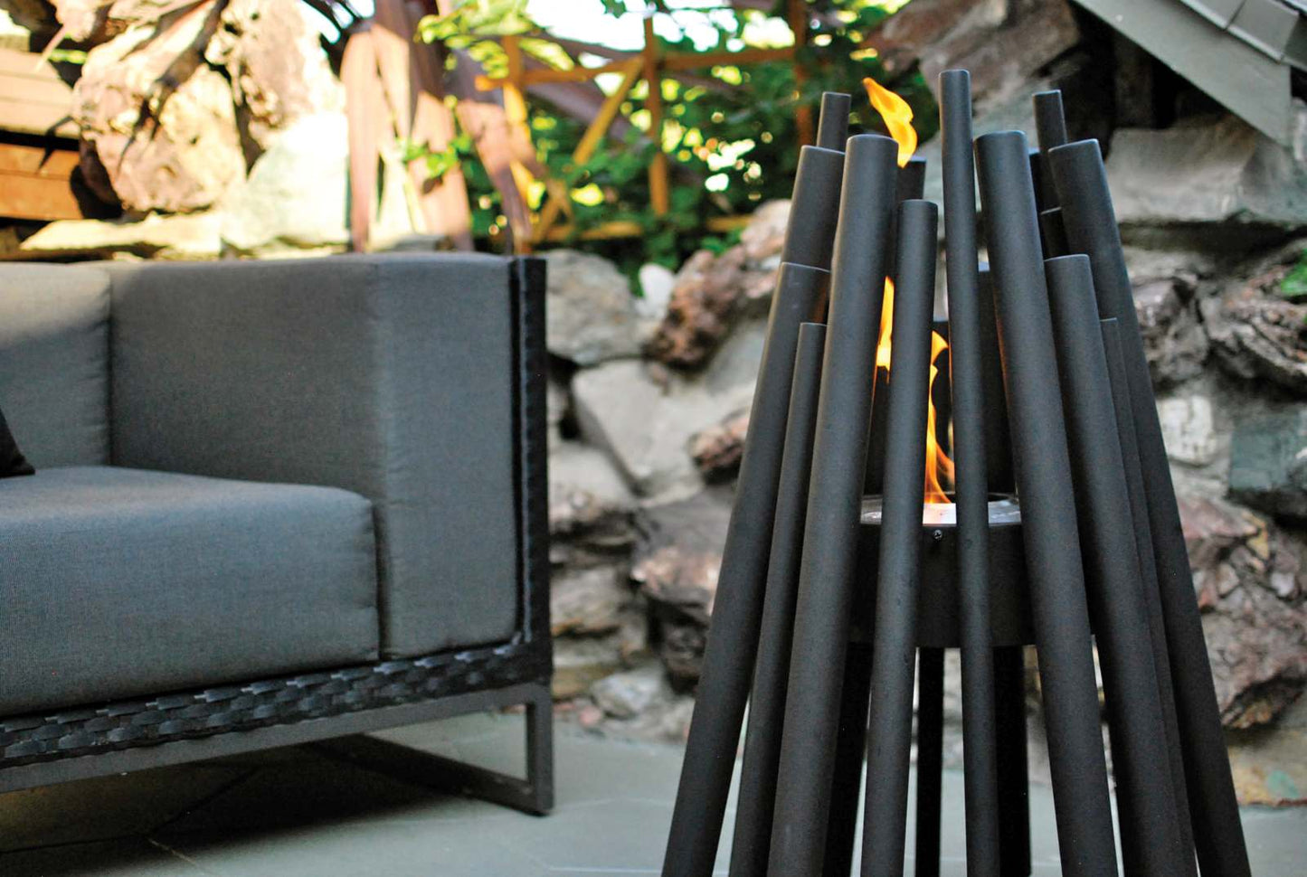 EcoSmart Fire - Stix - Fire Pit - Black