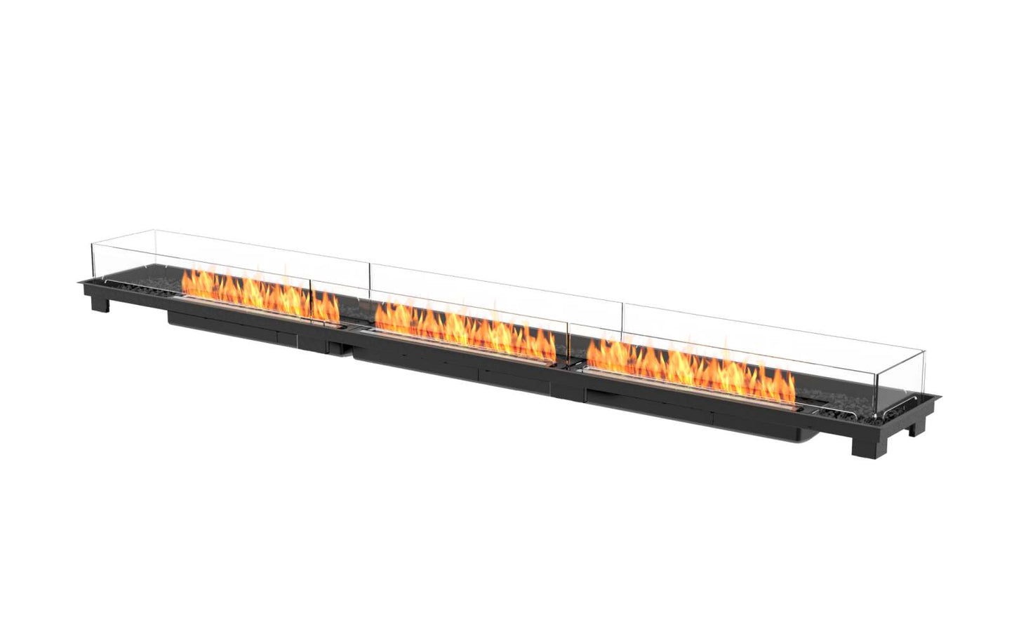 EcoSmart Fire - Linear 130 - Fire Pit Kit - Black