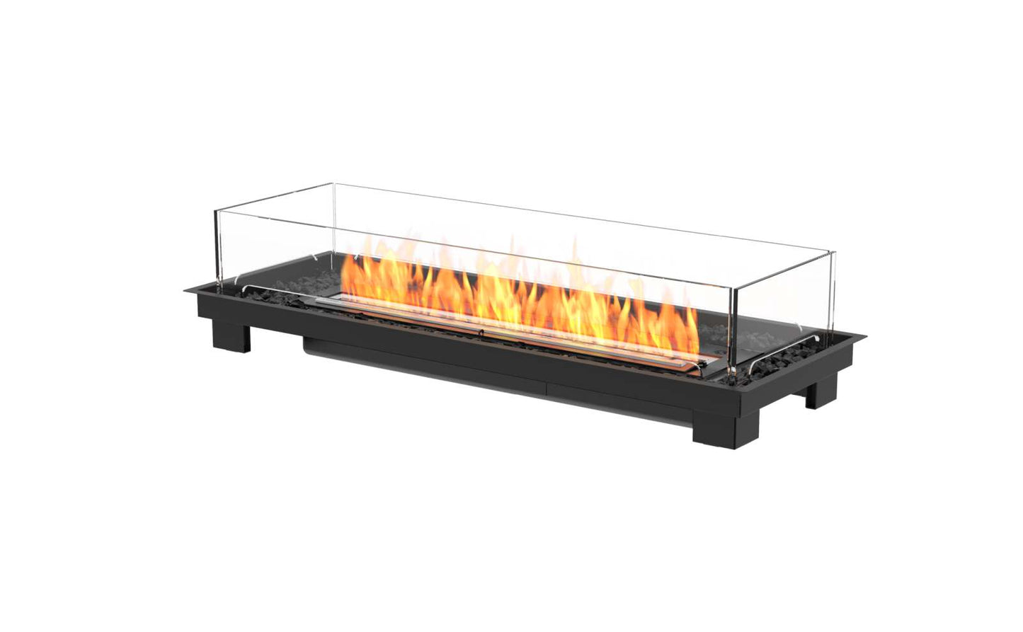 EcoSmart Fire - Linear 50 - Fire Pit Kit - Black