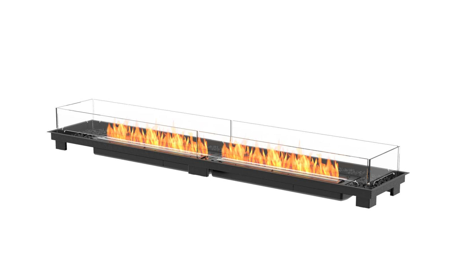 EcoSmart Fire - Linear 90 - Fire Pit Kit - Black