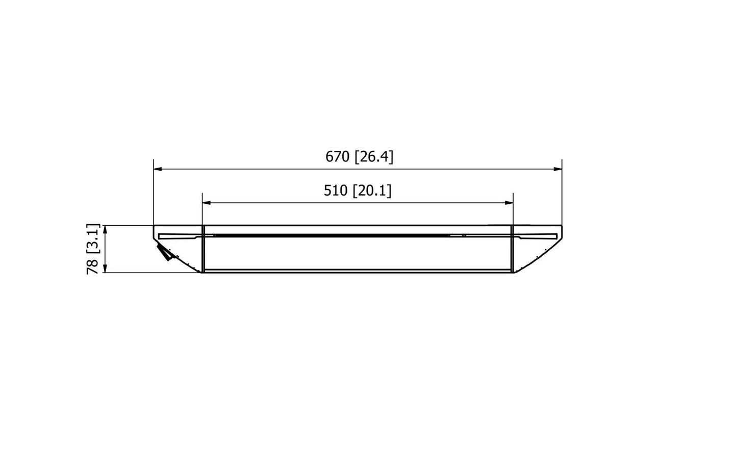 Heatscope heater - Spot 1600W - Radiant Heater - Black