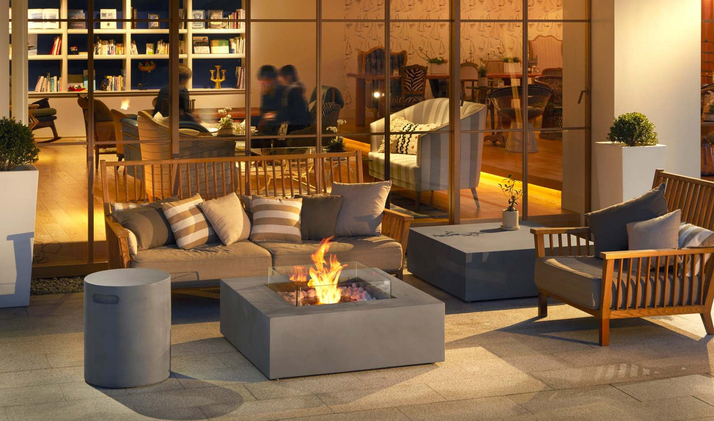EcoSmart Fire - Base 40 - Fire Pit Table - Natural