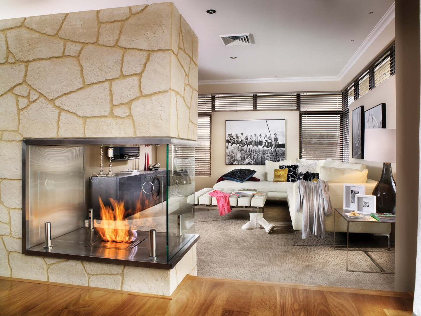 EcoSmart Fire - BK5 - Ethanol Burner - Stainless Steel