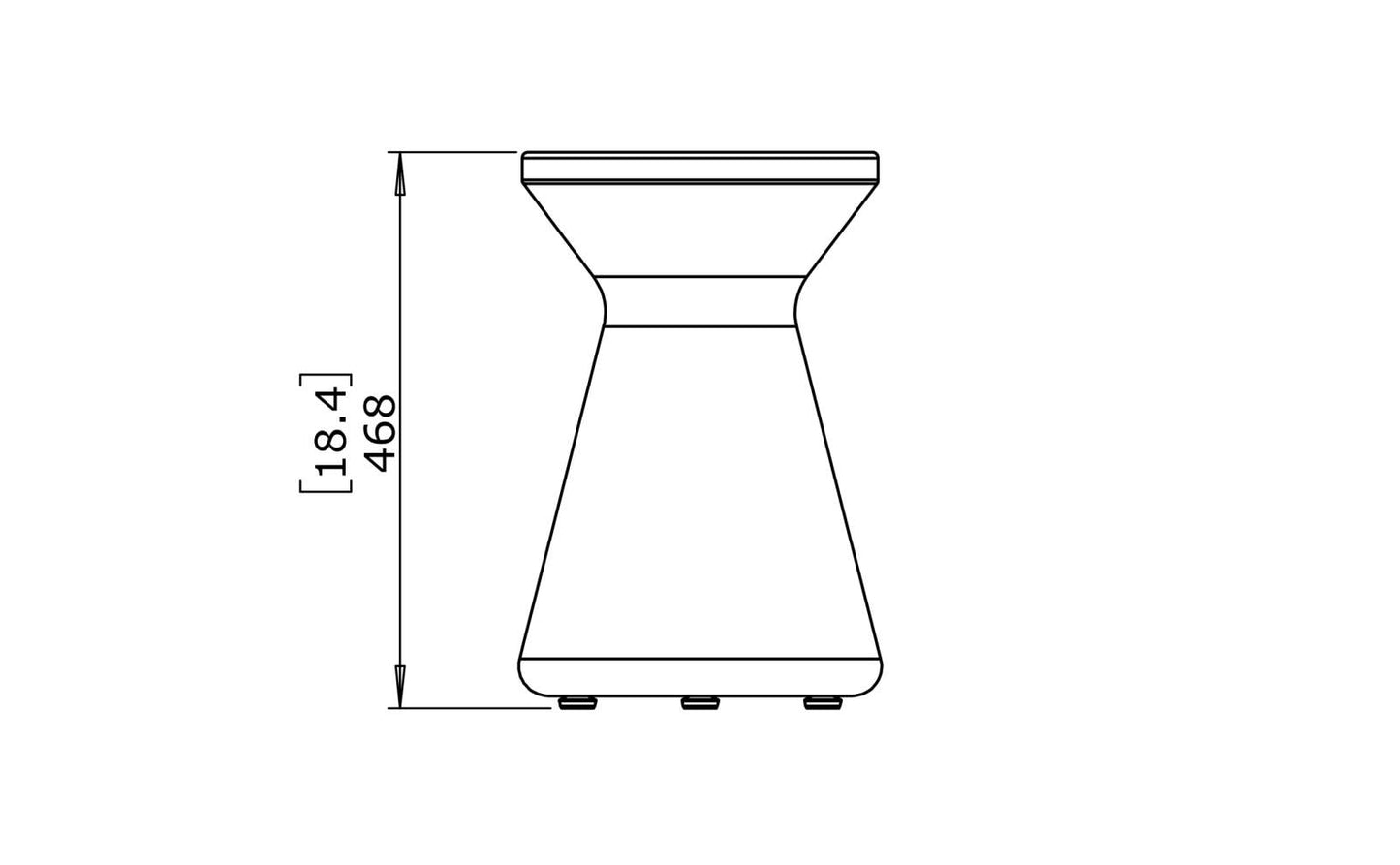 Blinde Design - Solo R1 - Stool - Graphite