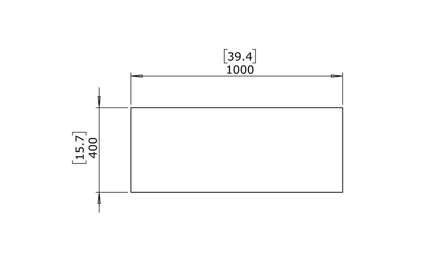 Blinde Design - Bloc L1 - Coffee Table - Graphite