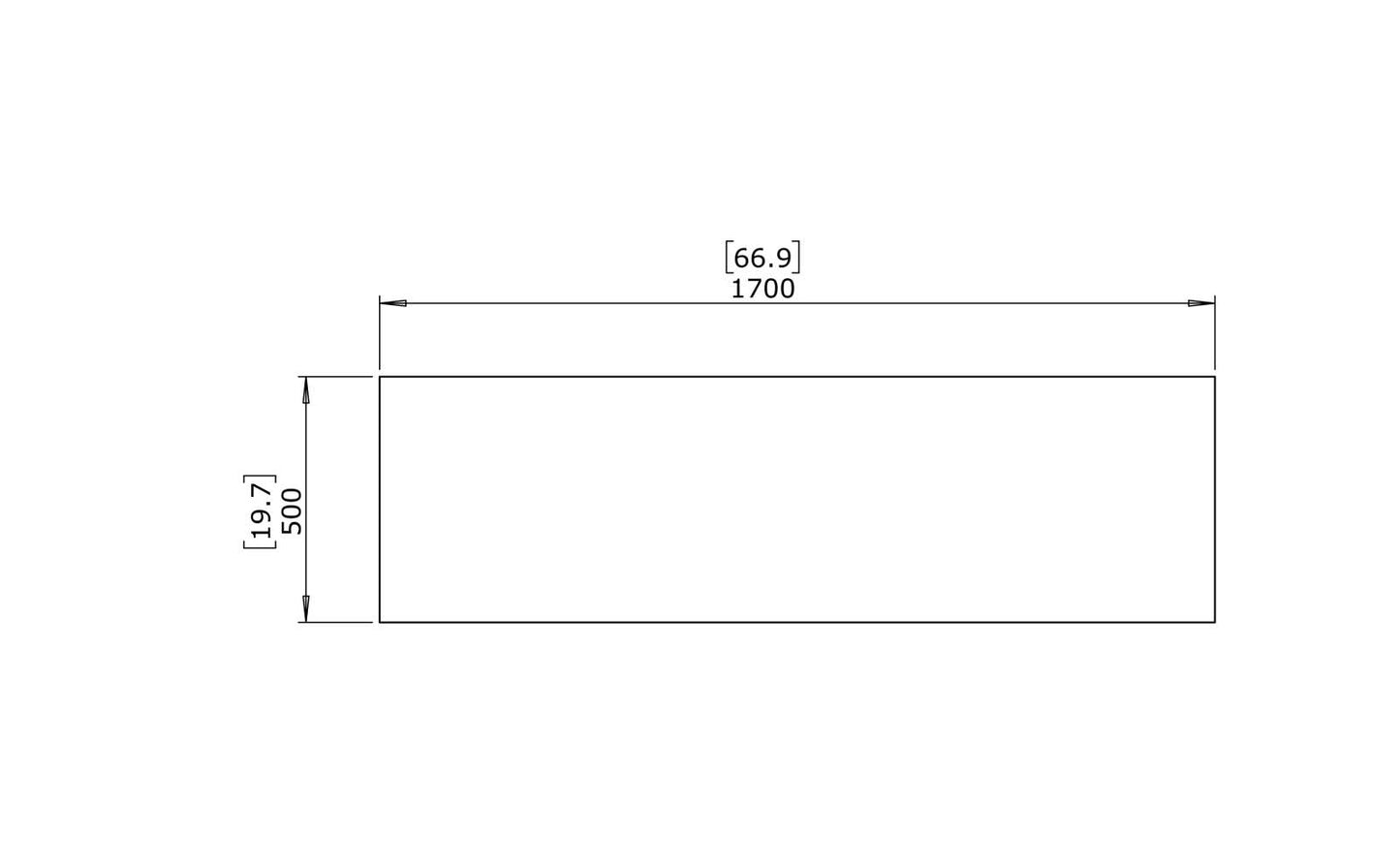 Blinde Design - Bloc L3 - Coffee Table - Graphite