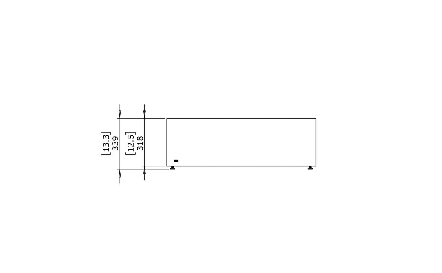 Blinde Design - Bloc L4 - Coffee Table - Graphite