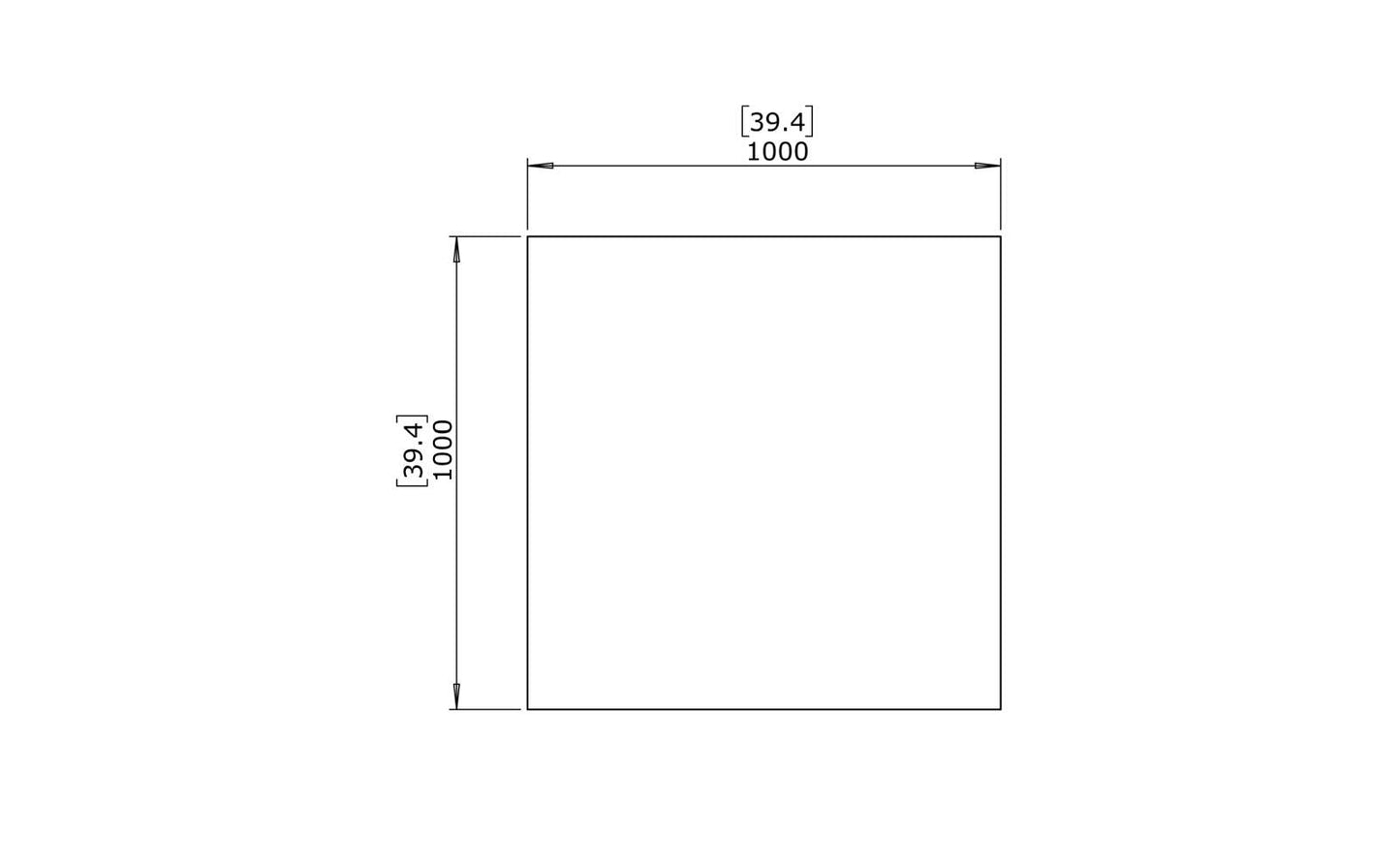 Blinde Design - Bloc L4 - Coffee Table - Graphite