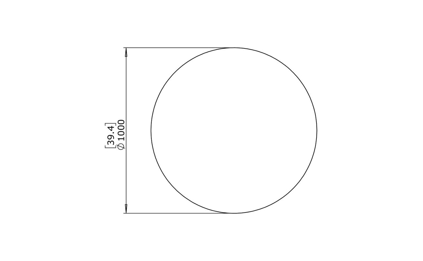 Blinde Design - Circ L1 - Coffee Table - Natural