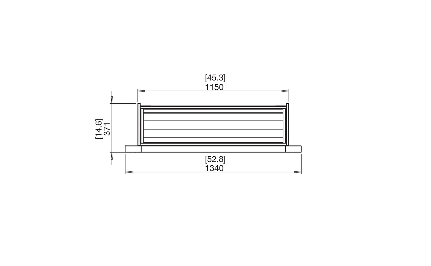 EcoSmart - Firebox 1100CV - Curved Fireplace - Black