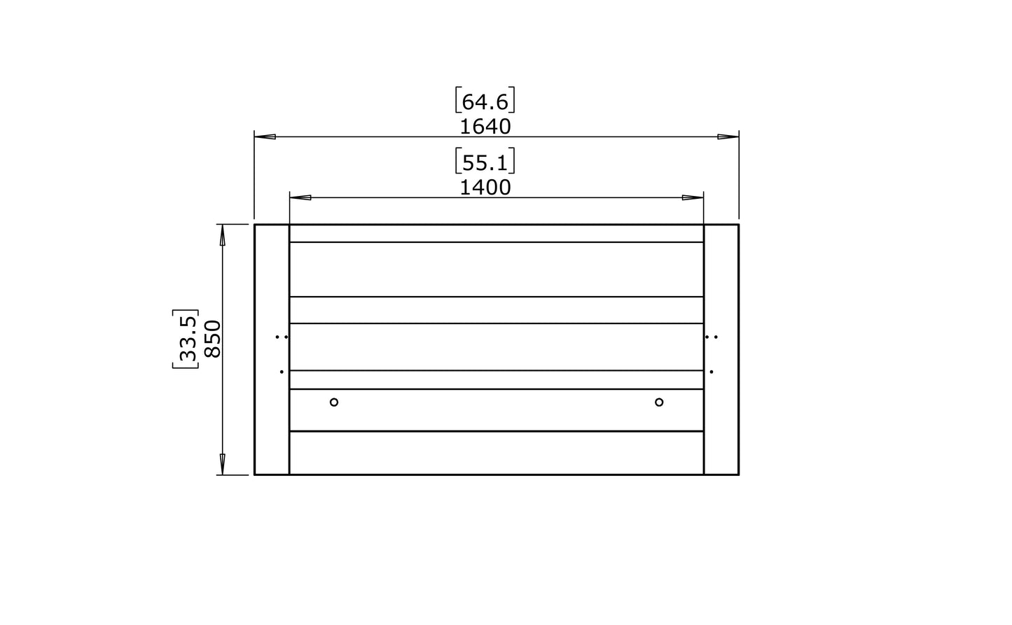 EcoSmart - Firebox 1400CV - Curved Fireplace - Black