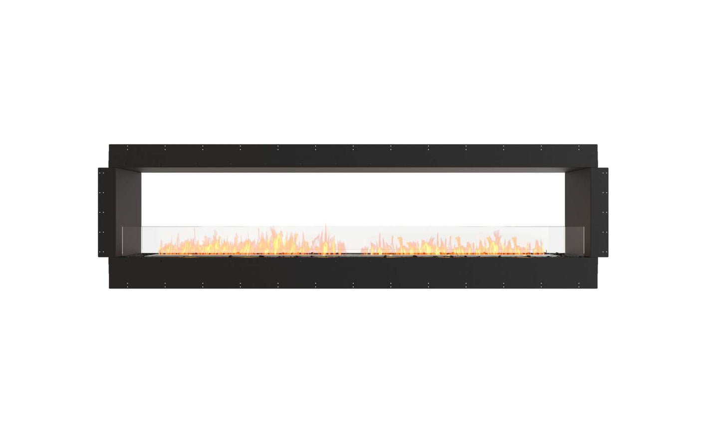 EcoSmart - Flex Fireplace 104DB - Double Sided - Black