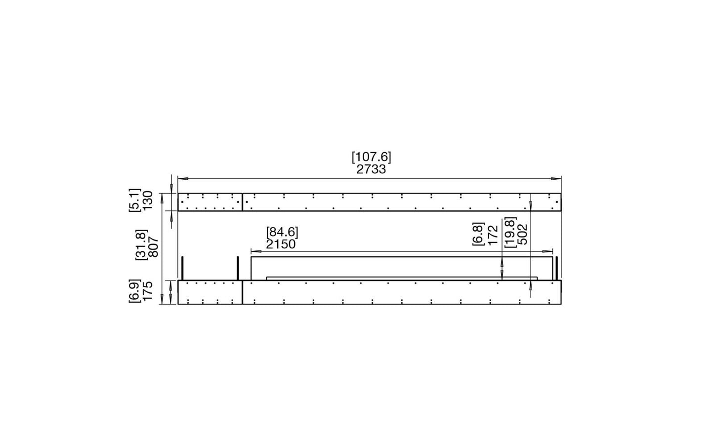 EcoSmart - Flex Fireplace 104IL.BX1 - Island - Black