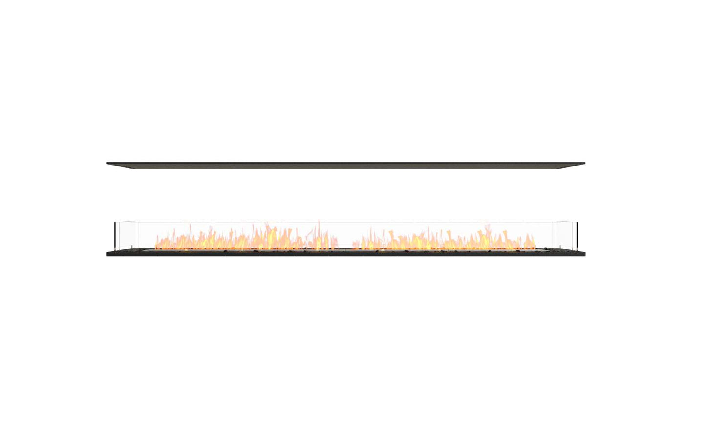EcoSmart - Flex Fireplace 104IL - Island - Black