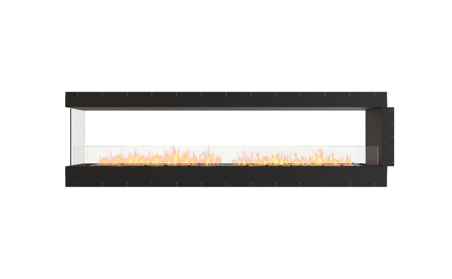 EcoSmart - Flex Fireplace 104PN - Peninsula - Black