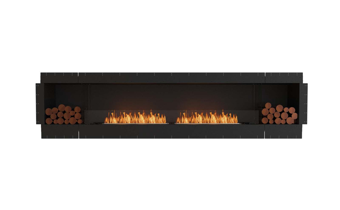 EcoSmart - Flex Fireplace 122SS.BX2 - Single Sided - Black