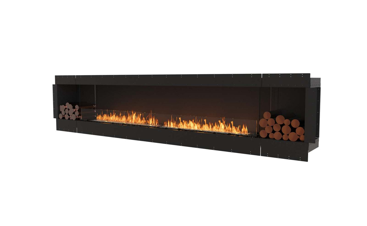 EcoSmart - Flex Fireplace 140SS.BX2 - Single Sided - Black