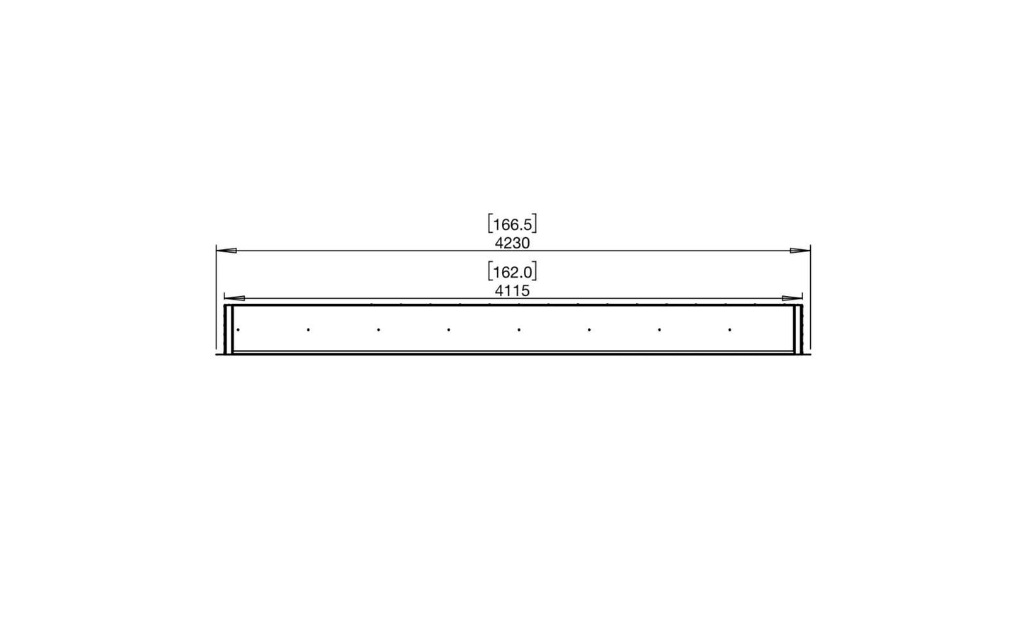 EcoSmart - Flex Fireplace 158DB - Double Sided - Black