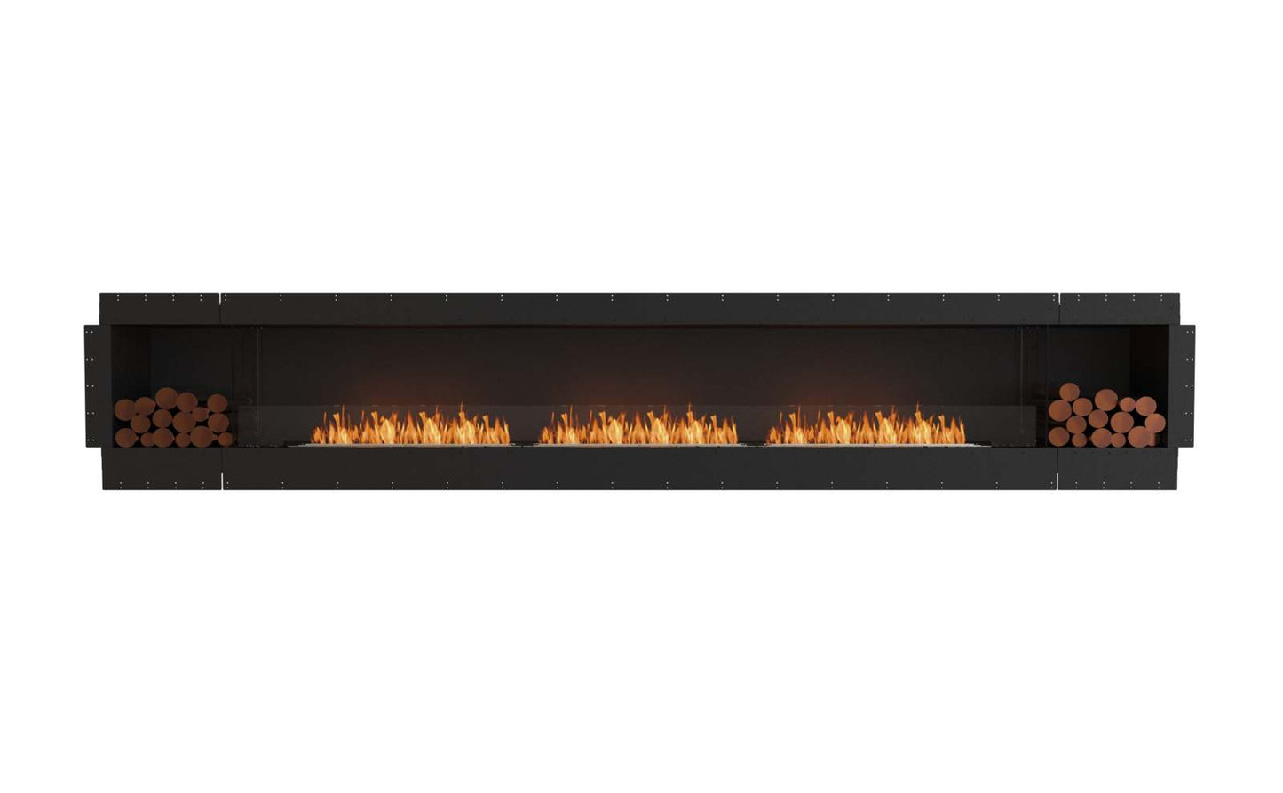 EcoSmart - Flex Fireplace 158SS.BX2 - Single Sided - Black