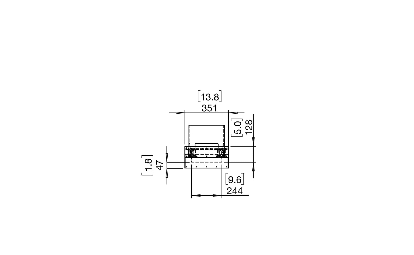 EcoSmart - Flex Fireplace 18BN - Bench - Black
