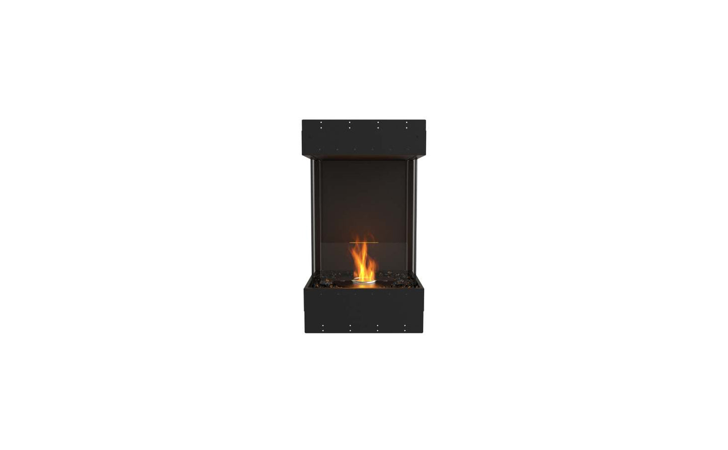 EcoSmart - Flex Fireplace 18BY - Bay - Black