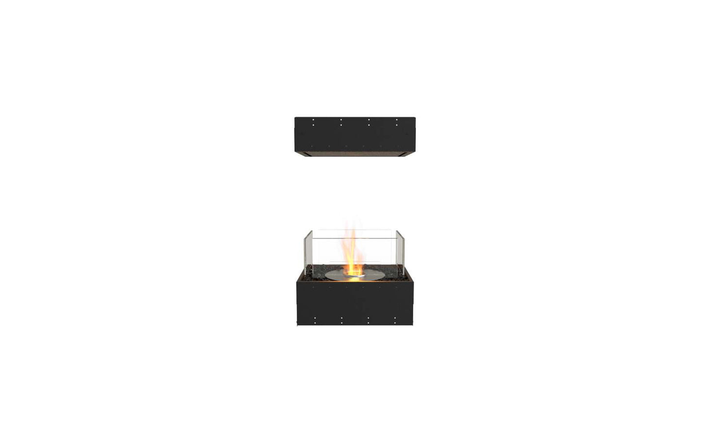 EcoSmart - Flex Fireplace 18IL - Island - Black