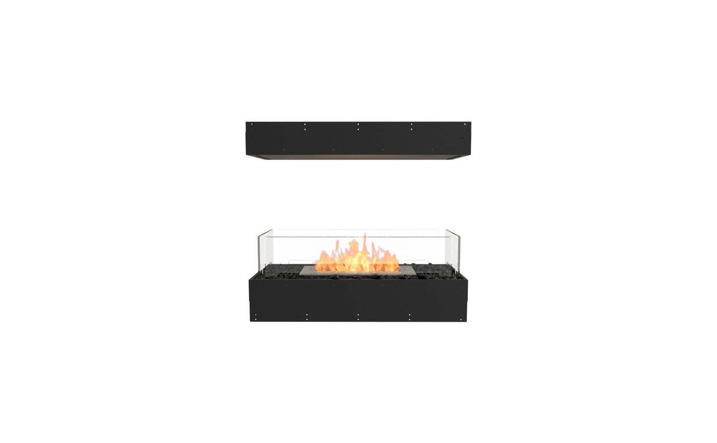 EcoSmart - Flex Fireplace 32IL - Island - Black