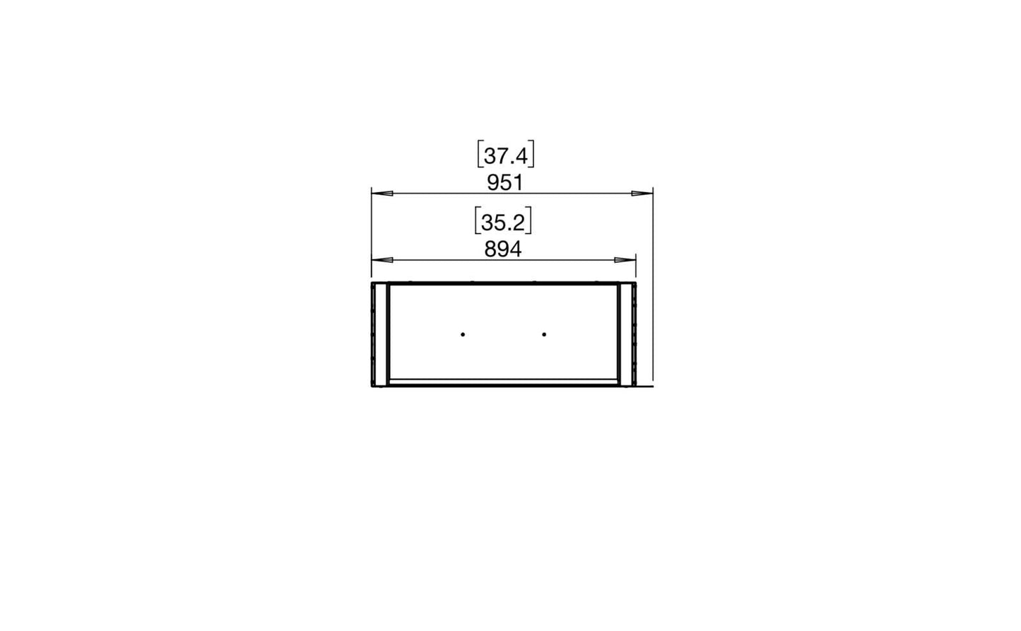 EcoSmart - Flex Fireplace 32PN - Peninsula - Black